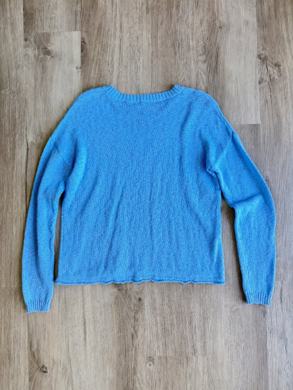 LILLY PULITZER Blue Pippy Cotton-blend Intarsia Sweater SMALL - Picture 6 of 6